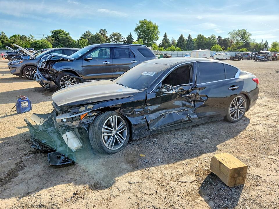 Продажа на аукционе авто 2014 Infiniti Q50, vin: JN1BV7AR2EM690336, номер лота: 55197816