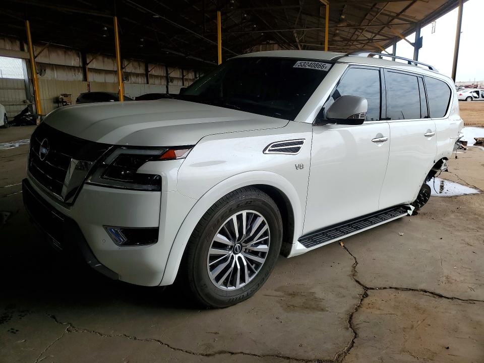 Продаж на аукціоні авто 2021 Nissan Armada, vin: JN8AY2AC6M9148368, номер лоту: 53240866