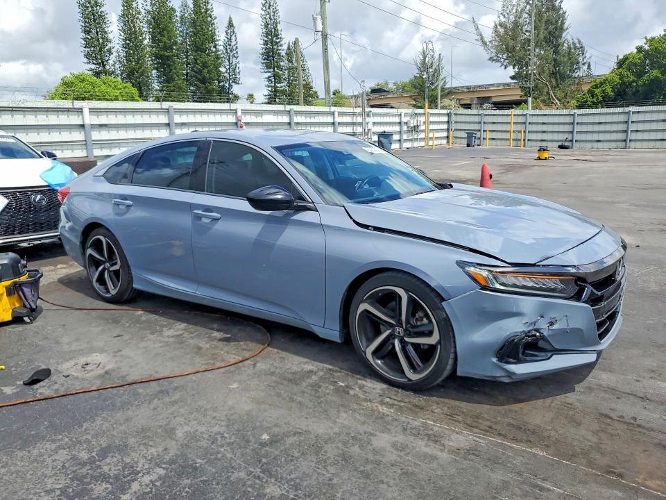 Aukcja sprzedaży 2021 Honda Accord, vin: 1HGCV1F45MA123034, numer aukcji: 55053316