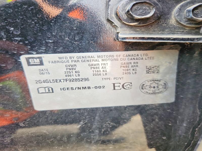 Продажа на аукционе авто 2015 Buick Regal, vin: 2G4GL5EX7F9285296, номер лота: 54877786