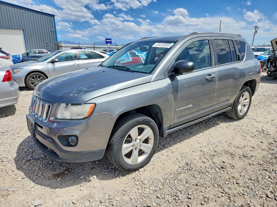 2012 Jeep Compass მანქანა იყიდება აუქციონზე, vin: 1C4NJDBB4CD658734, აუქციონის ნომერი: 55443886