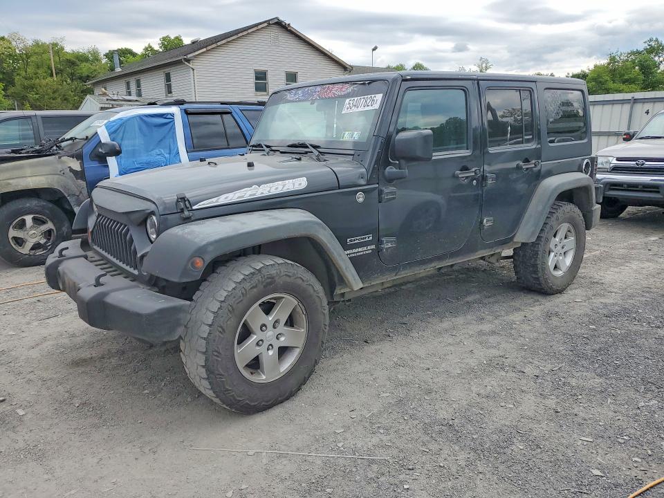 Продажа на аукционе авто 2012 Jeep Wrangler Unlimited, vin: 1C4BJWDG6CL208385, номер лота: 53407826