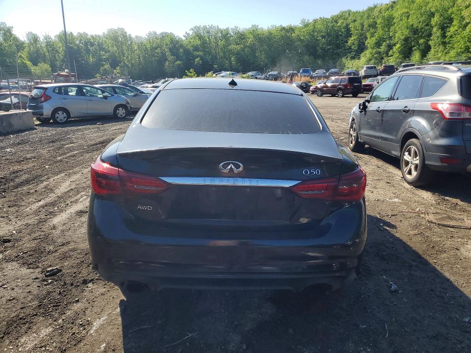 Aukcja sprzedaży 2018 Infiniti Q50, vin: JN1EV7AR1JM437273, numer aukcji: 52568666