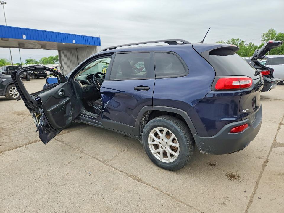 Продажа на аукционе авто 2016 Jeep Cherokee, vin: 1C4PJMAB5GW204139, номер лота: 54221706