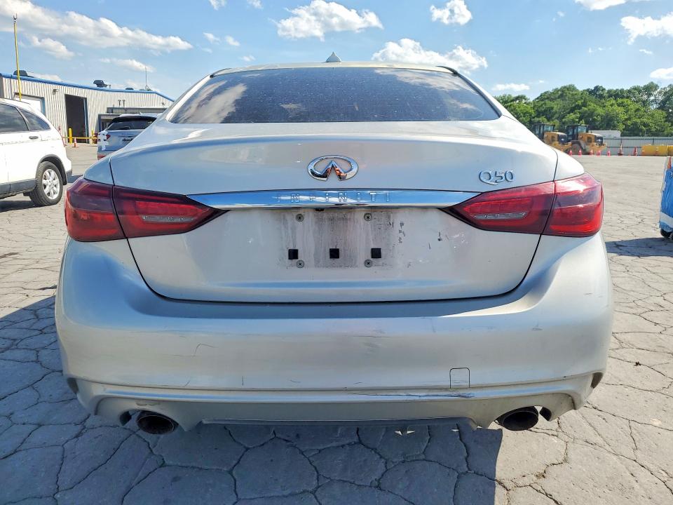 Aukcja sprzedaży 2018 Infiniti Q50, vin: JN1CV7AP8JM240543, numer aukcji: 52422446