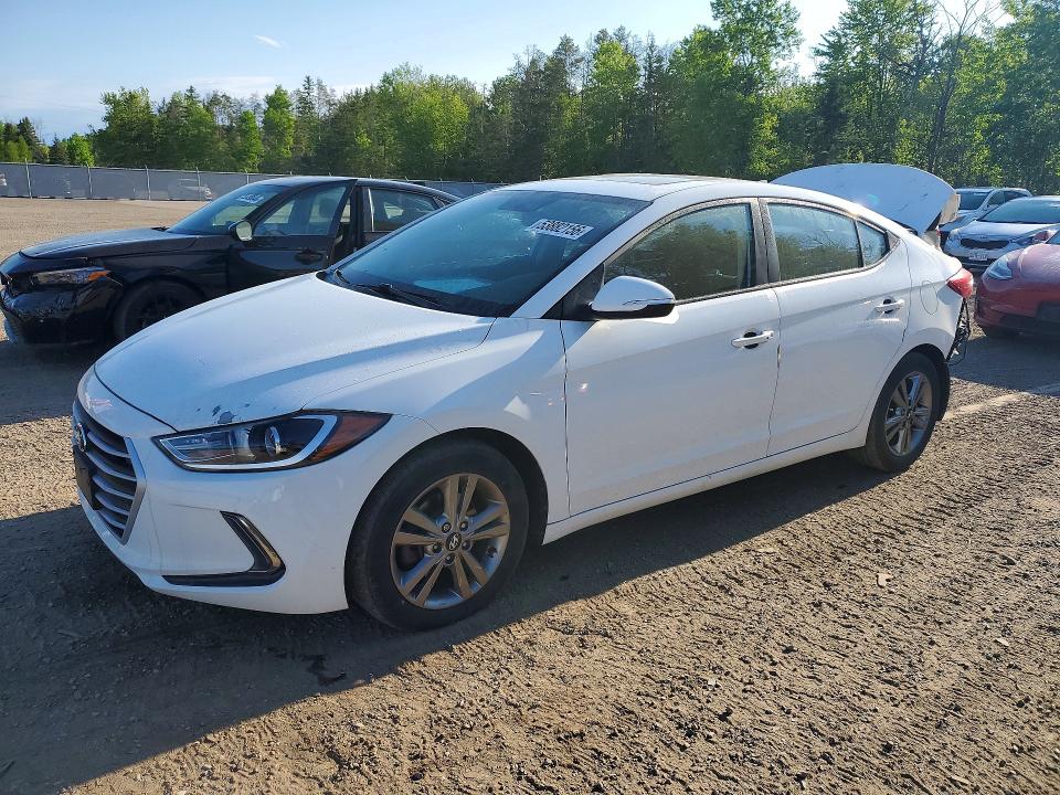 Auction sale of the 2018 Hyundai Elantra, vin: KMHD84LFXJU626081, lot number: 53882156