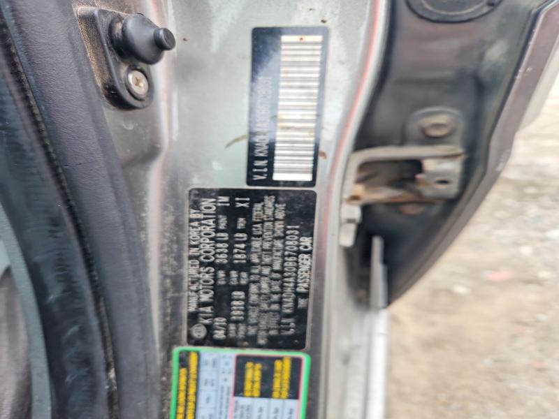 52778436 :رقم المزاد ، KNADH4A30B6708031 vin ، 2011 Kia Rio مزاد بيع