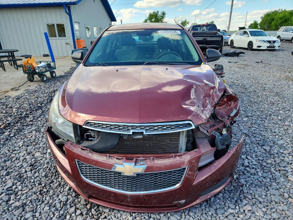 2012 Chevrolet Cruze მანქანა იყიდება აუქციონზე, vin: 1G1PC5SH3C7204382, აუქციონის ნომერი: 53069336