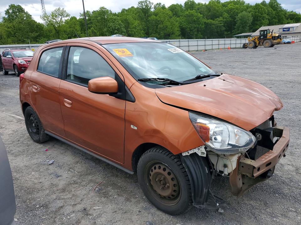 Продаж на аукціоні авто 2018 Mitsubishi Mirage, vin: ML32A3HJ0JH011509, номер лоту: 53240256