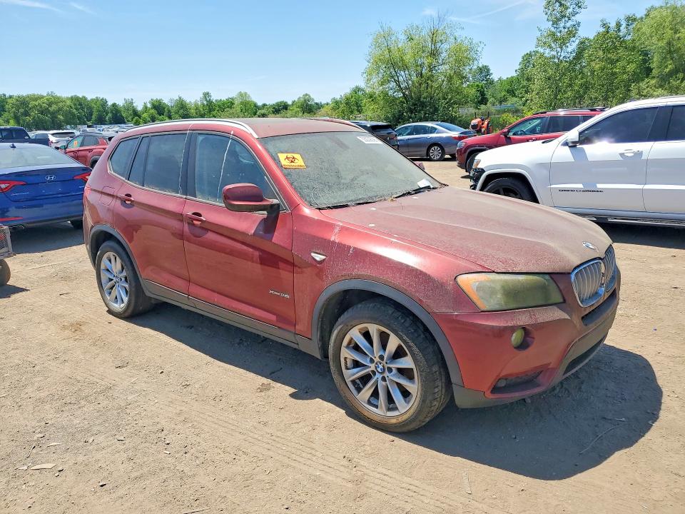 2013 Bmw X3 მანქანა იყიდება აუქციონზე, vin: 5UXWX9C58D0D01415, აუქციონის ნომერი: 55039096
