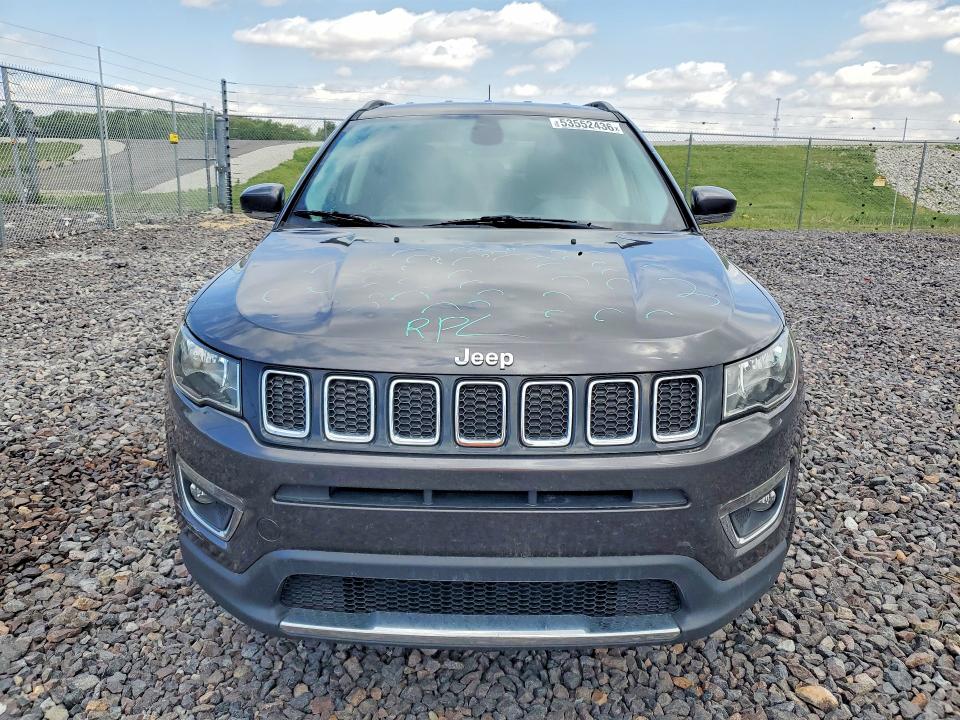 2018 Jeep Compass მანქანა იყიდება აუქციონზე, vin: 3C4NJDCB6JT190480, აუქციონის ნომერი: 53552436