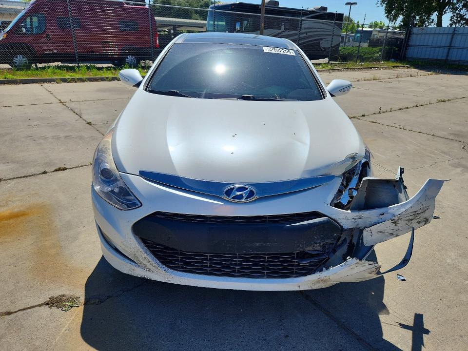 52582206 :رقم المزاد ، KMHEC4A48FA124456 vin ، 2015 Hyundai Sonata Hybrid مزاد بيع