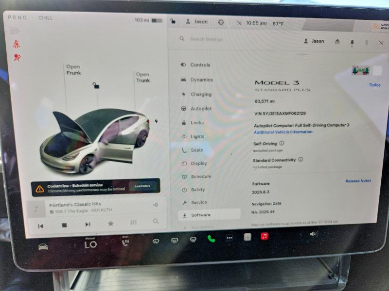 Aukcja sprzedaży 2021 Tesla Model 3 Rwd W/standa, vin: 5YJ3E1EAXMF062129, numer aukcji: 52434586