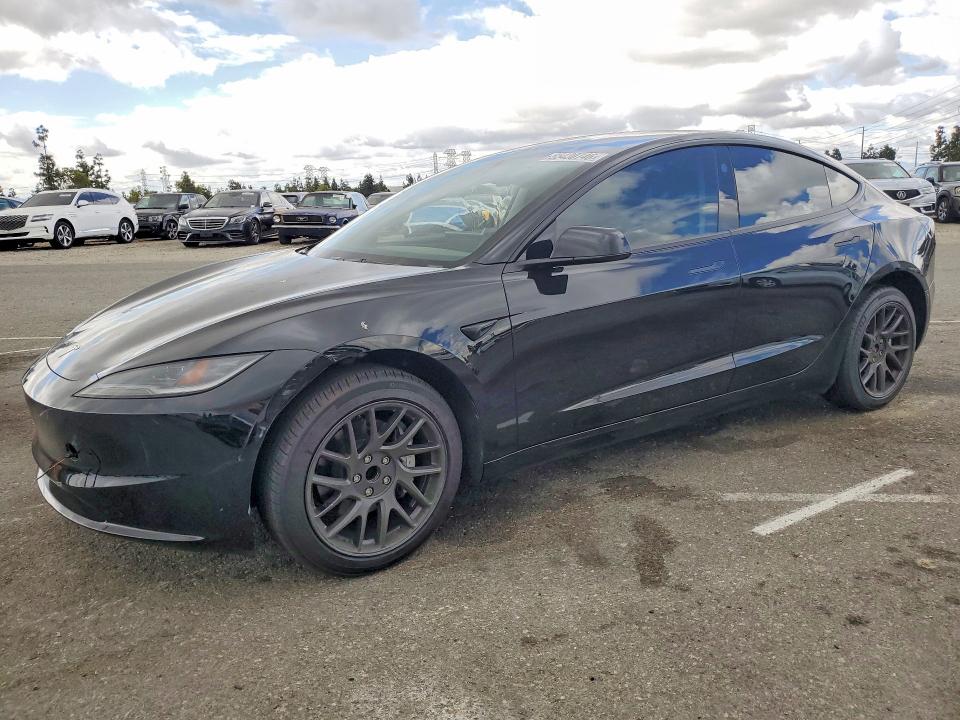 2025 Tesla Model 3 მანქანა იყიდება აუქციონზე, vin: 5YJ3E1EA3SF882582, აუქციონის ნომერი: 55430746