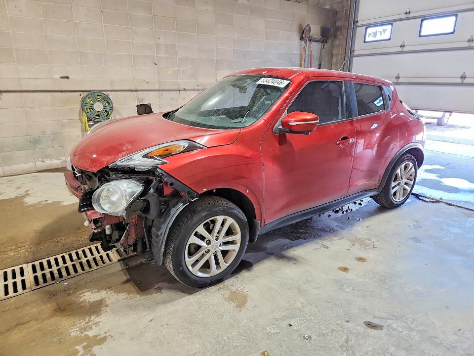 53424046 :رقم المزاد ، JN8AF5MV2FT551791 vin ، 2015 Nissan Juke مزاد بيع