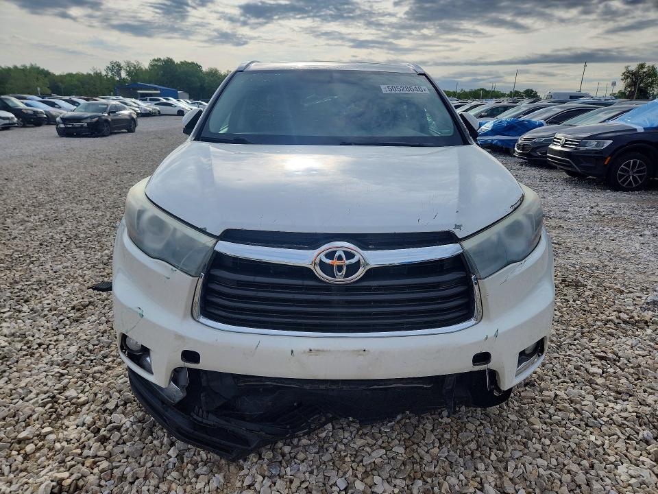 50528646 :رقم المزاد ، 5TDDKRFH2ES032322 vin ، 2014 Toyota Highlander مزاد بيع