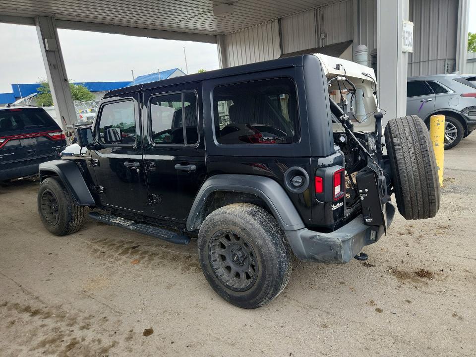 Продажа на аукционе авто 2022 Jeep Wrangler Unlimited, vin: 1C4HJXDN3NW135105, номер лота: 55117016