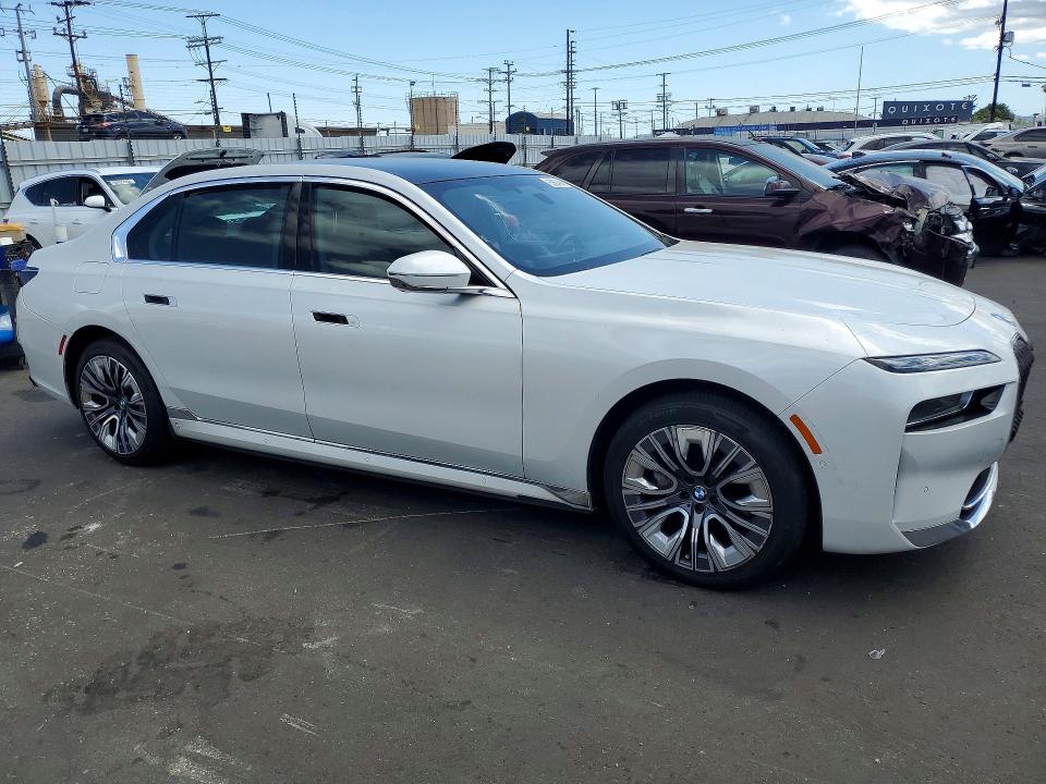 2024 Bmw I7 მანქანა იყიდება აუქციონზე, vin: WBY43EJ02RCP22326, აუქციონის ნომერი: 55624646