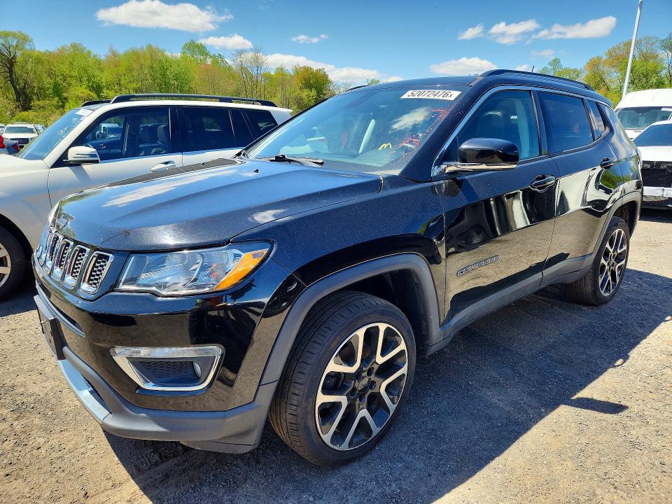 Продаж на аукціоні авто 2018 Jeep Compass, vin: 3C4NJDCB7JT315292, номер лоту: 52072476