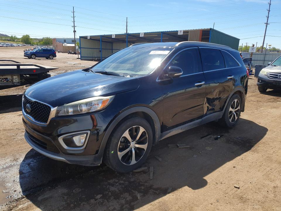 53016686 :رقم المزاد ، 5XYPH4A56GG038491 vin ، 2016 Kia Sorento مزاد بيع