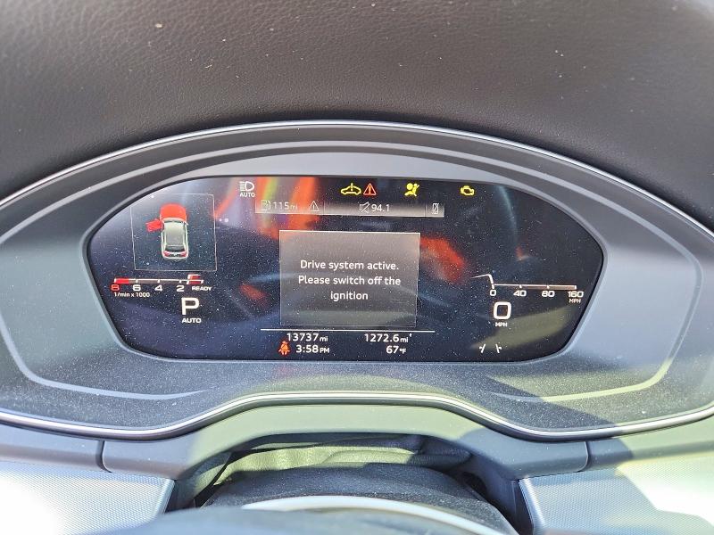 52737236 :رقم المزاد ، WA1GAAFY6R2100131 vin ، 2024 Audi Q5 مزاد بيع
