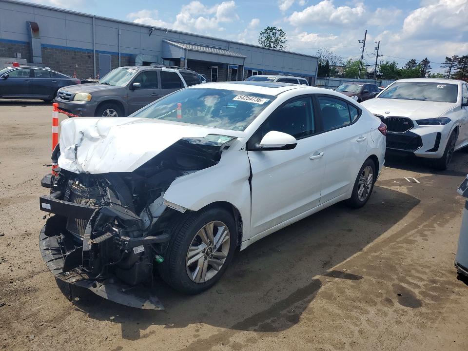 54254736 :رقم المزاد ، 5NPD84LFXKH438631 vin ، 2019 Hyundai Elantra مزاد بيع
