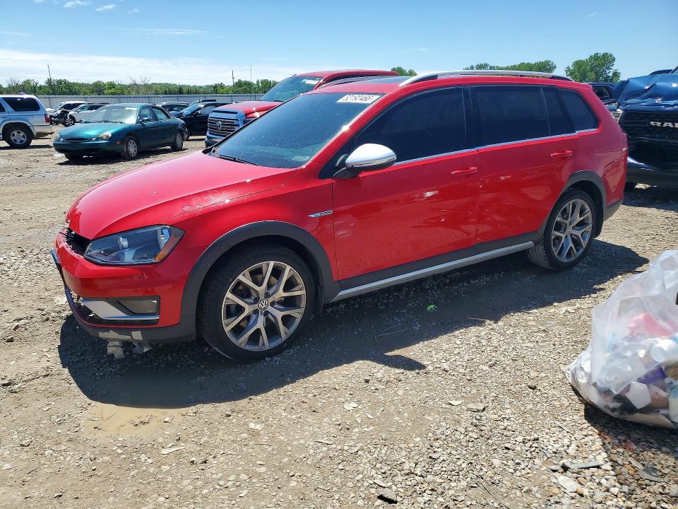 Продаж на аукціоні авто 2017 Volkswagen Golf Alltrack, vin: 3VWH17AU8HM513870, номер лоту: 52192466