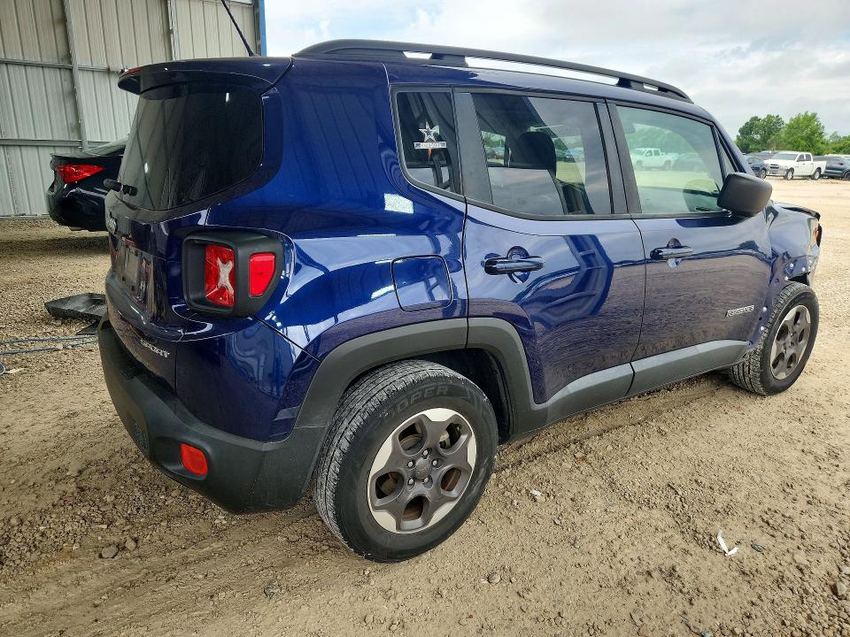 Продаж на аукціоні авто 2017 Jeep Renegade, vin: ZACCJAABXHPF92254, номер лоту: 55591206