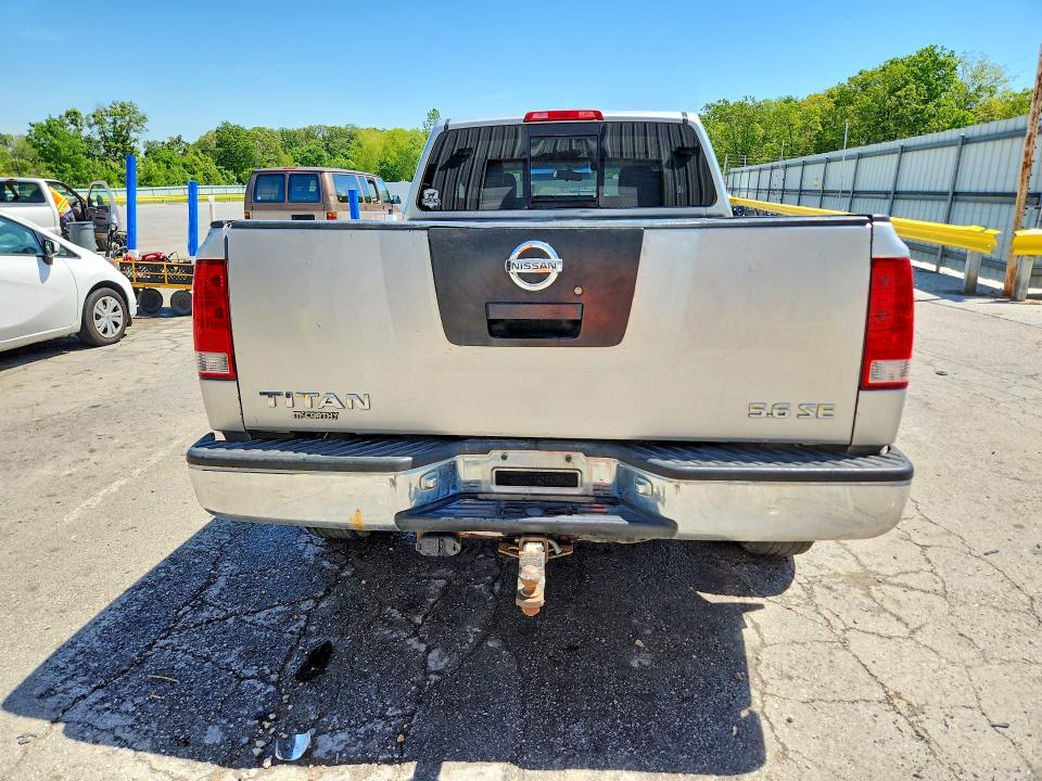2005 Nissan Titan მანქანა იყიდება აუქციონზე, vin: 1N6BA06B35N550802, აუქციონის ნომერი: 52307656