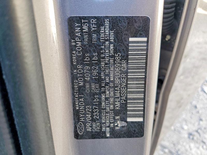 Aukcja sprzedaży 2023 Hyundai Elantra, vin: KMHLM4AJ8PU069985, numer aukcji: 52369106