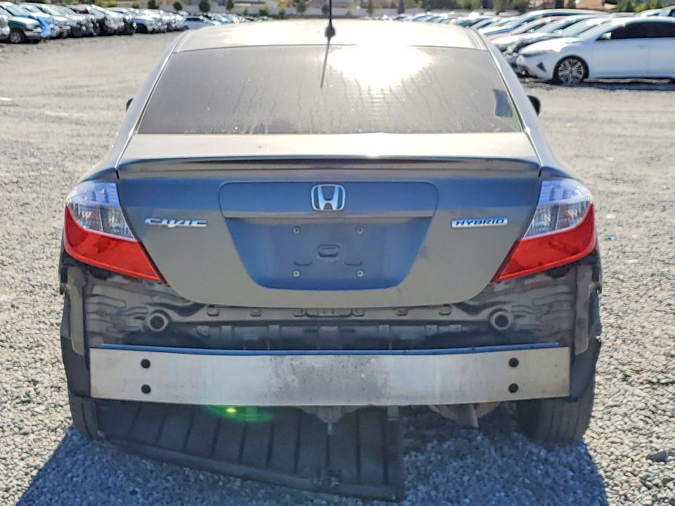 Aukcja sprzedaży 2012 Honda Civic, vin: JHMFB4F26CS011130, numer aukcji: 54009276