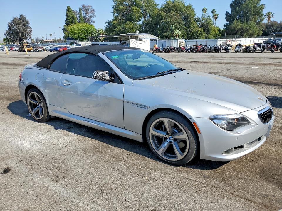 2008 Bmw 650 მანქანა იყიდება აუქციონზე, vin: WBAEB53548CX60072, აუქციონის ნომერი: 54322616