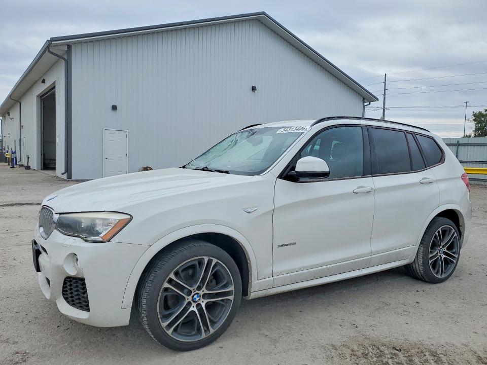 2016 Bmw X3 მანქანა იყიდება აუქციონზე, vin: 5UXWX9C53G0D78309, აუქციონის ნომერი: 54313406