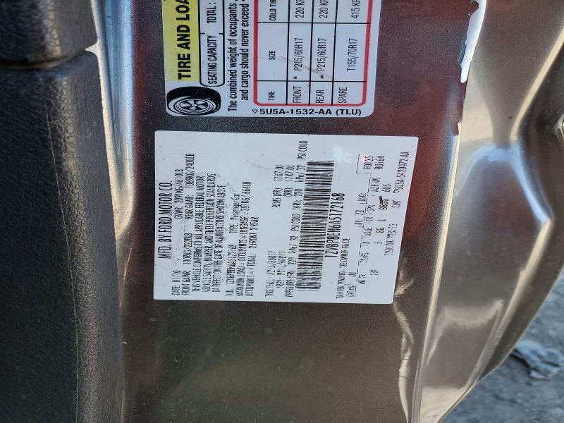 2010 Ford Mustang მანქანა იყიდება აუქციონზე, vin: 1ZVBP8EN6A5172168, აუქციონის ნომერი: 53453426