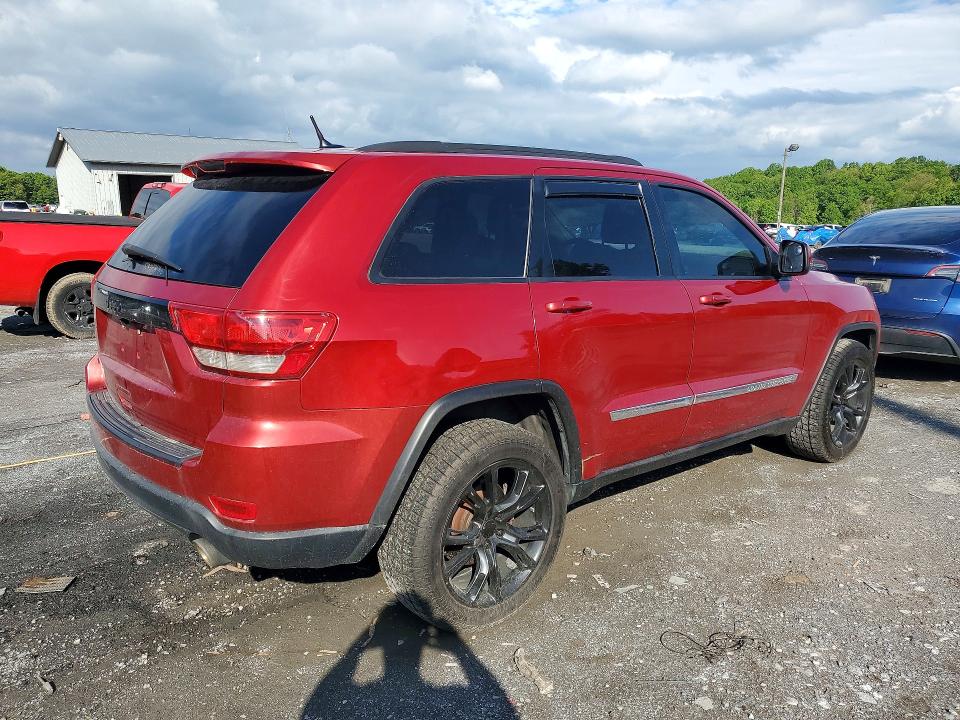 53752056 :رقم المزاد ، 1J4RR4GG2BC567555 vin ، 2011 Jeep Grandcherokee مزاد بيع