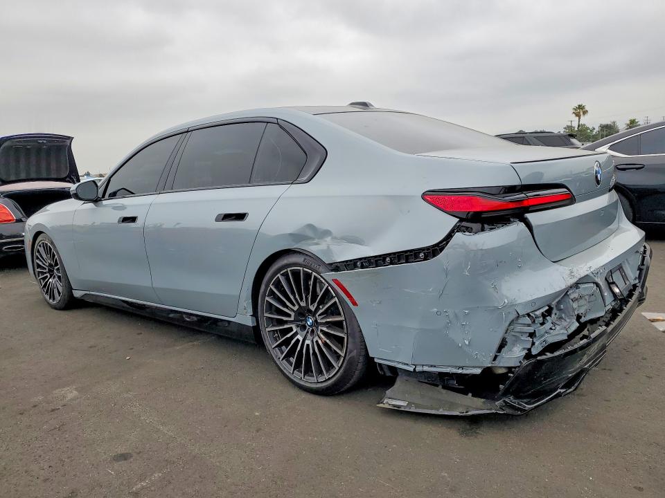 2025 Bmw 740 მანქანა იყიდება აუქციონზე, vin: WBA23EH04SCV01621, აუქციონის ნომერი: 53842006