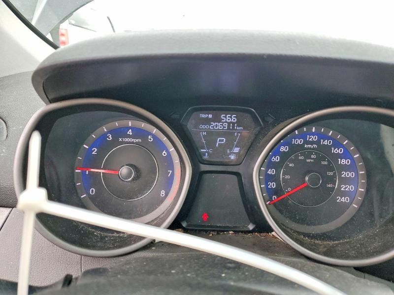 2013 Hyundai Elantra Coupe მანქანა იყიდება აუქციონზე, vin: KMHDH6AE8DU022975, აუქციონის ნომერი: 53290666
