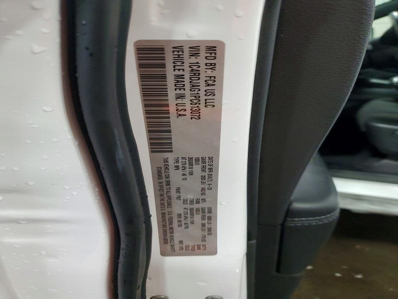 2023 Dodge Durango მანქანა იყიდება აუქციონზე, vin: 1C4RDJAG1PC613072, აუქციონის ნომერი: 53294676