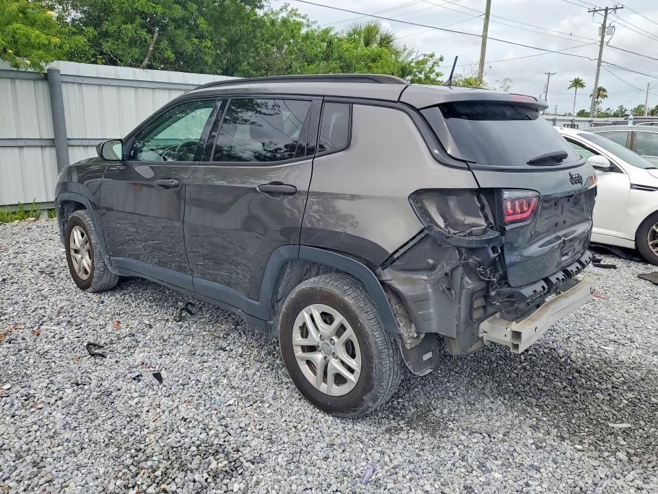 Продаж на аукціоні авто 2018 Jeep Compass, vin: 3C4NJCAB2JT368642, номер лоту: 55141286