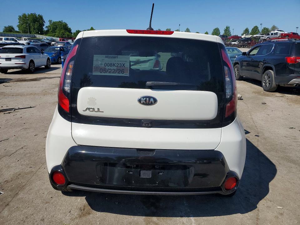 2016 Kia Soul მანქანა იყიდება აუქციონზე, vin: KNDJP3A54G7406165, აუქციონის ნომერი: 53068386