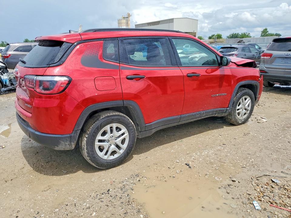 Aukcja sprzedaży 2018 Jeep Compass, vin: 3C4NJCAB4JT186473, numer aukcji: 55421736