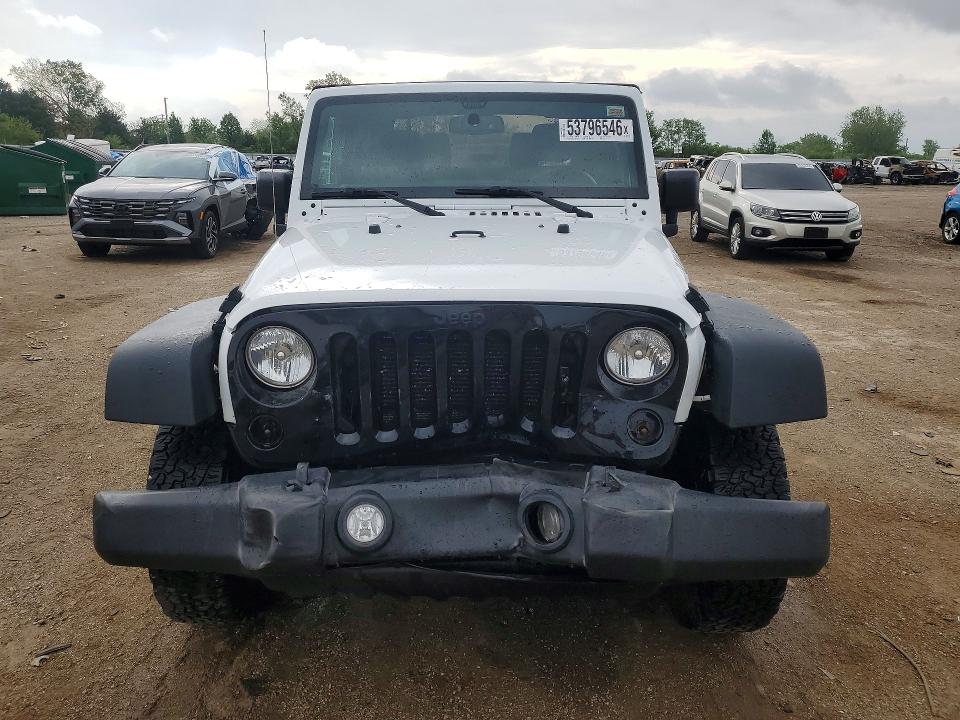 53796546 :رقم المزاد ، 1C4AJWAG3GL298231 vin ، 2016 Jeep Wrangler مزاد بيع