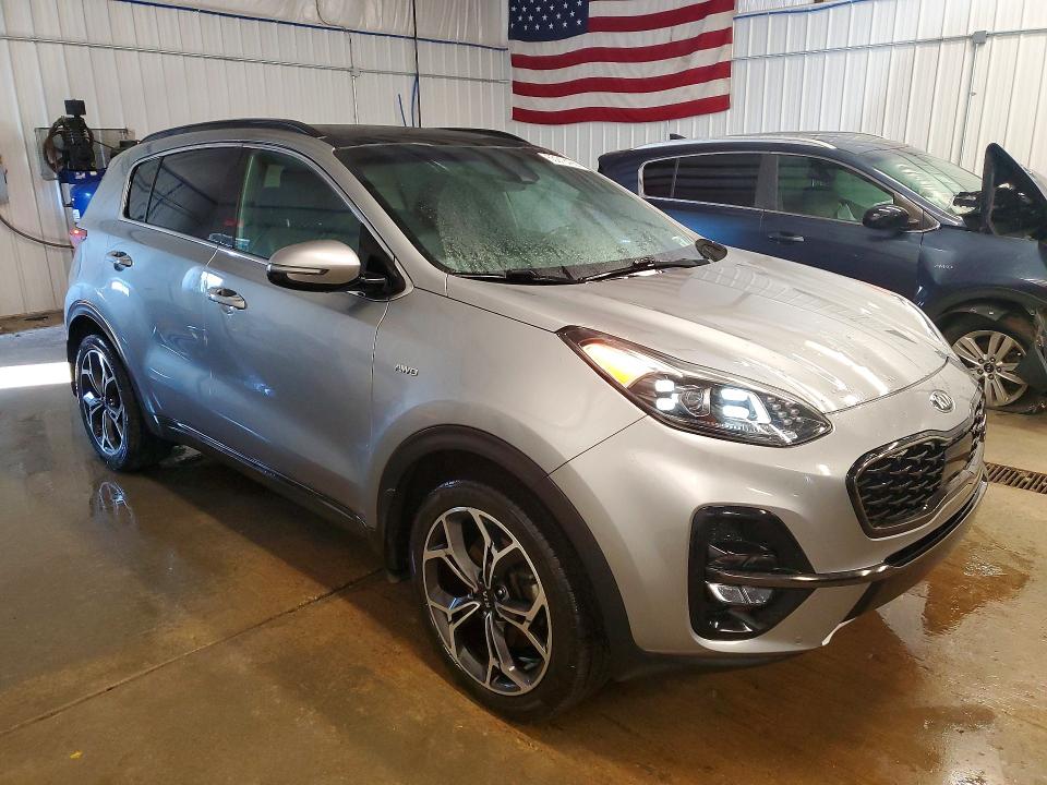 2020 Kia Sportage მანქანა იყიდება აუქციონზე, vin: KNDPRCA64L7717926, აუქციონის ნომერი: 55218406