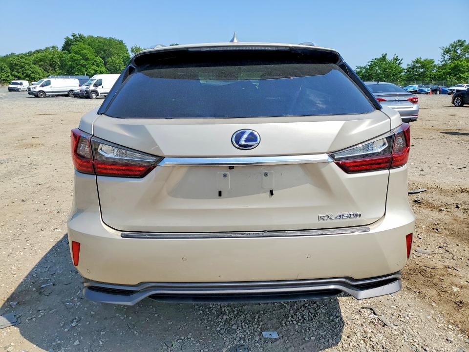 Продаж на аукціоні авто 2016 Lexus Rx 450h, vin: 2T2BGMCA4GC008520, номер лоту: 53887946