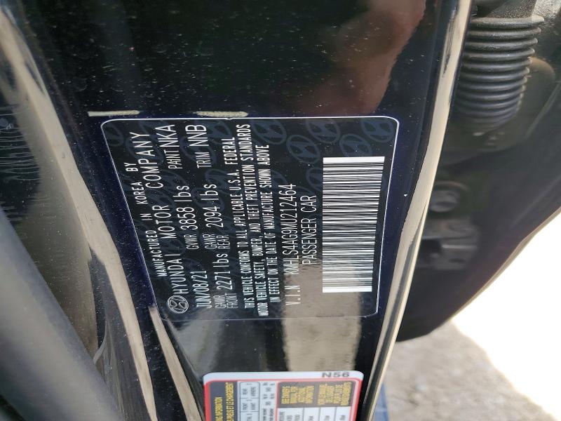 Aukcja sprzedaży 2021 Hyundai Elantra, vin: KMHLS4AG9MU212464, numer aukcji: 54728516
