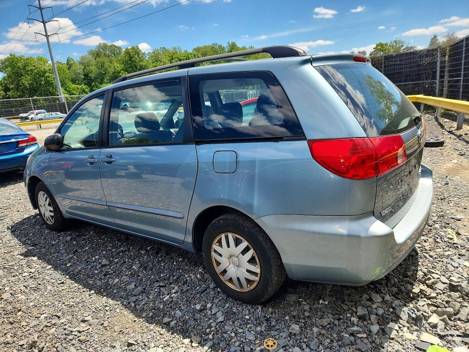 2007 Toyt Sienna მანქანა იყიდება აუქციონზე, vin: 5TDZK23C87S005747, აუქციონის ნომერი: 53360486