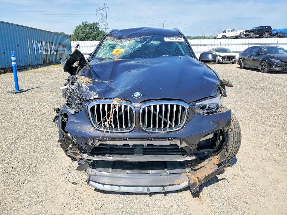 Продажа на аукционе авто 2021 Bmw X3, vin: 5UXTY3C00M9G36326, номер лота: 53089216