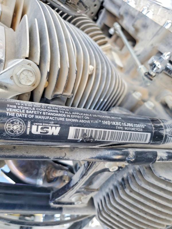 Продажа на аукционе авто 2018 Harley-davidson Flhx, vin: 1HD1KBC16JB615655, номер лота: 55634346