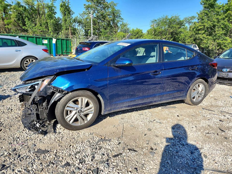 53002076 :رقم المزاد ، 5NPD84LFXLH625787 vin ، 2020 Hyundai Elantra مزاد بيع