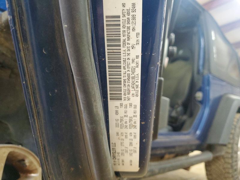 Aukcja sprzedaży 2009 Jeep Wrangler, vin: 1J4FA24199L745521, numer aukcji: 52222216